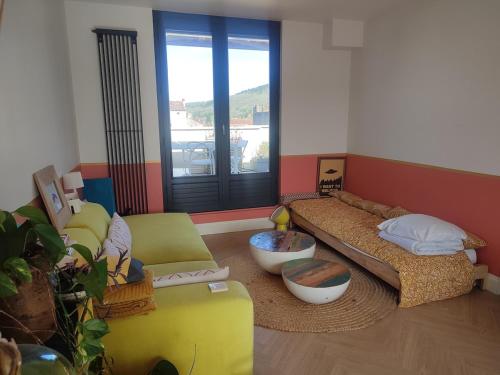 Rooftop 75 m2, appt 65 m2, 2 rooms, coeur Cahors