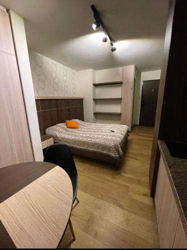 Hospedate HD tesisinde bir odada yatak veya yataklar