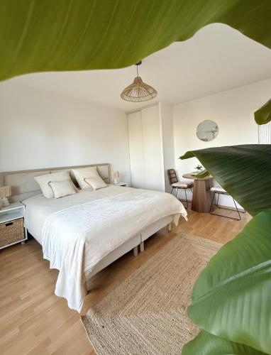 Jolie suite Bohème avec terrasse et vue sur le lac