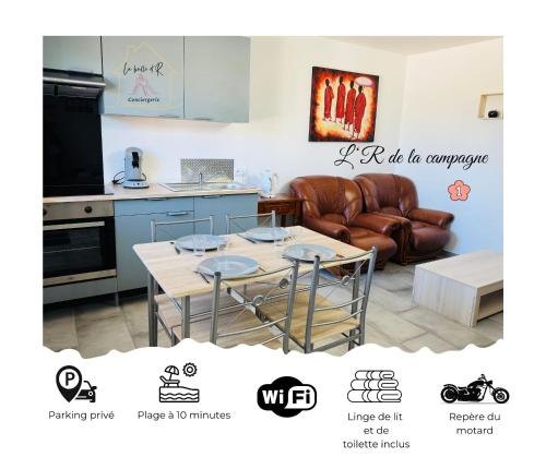 Charmante maison avec terrasse