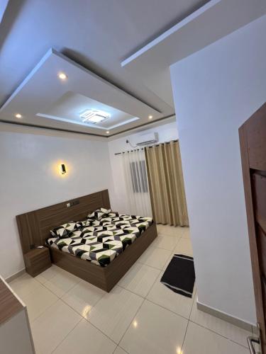 Llit o llits en una habitació de Bon Plan