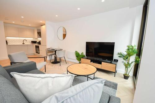 Foto Modern 1 Bed Flat in Central Manchester w Balcony 6