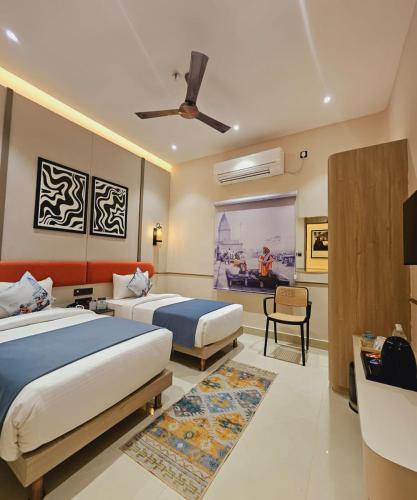 Varanasi Hotel Room