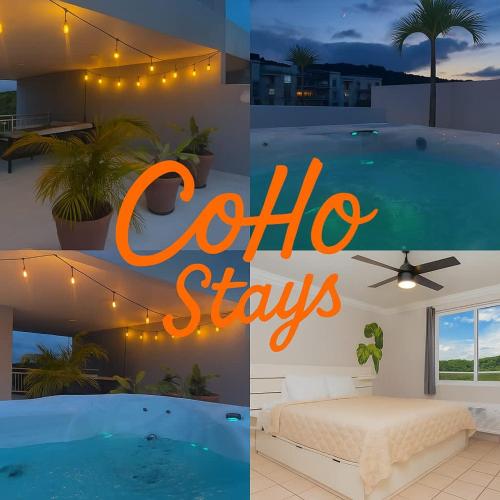 3BR Penthouse w Rooftop Hot Tub El Yunque Views