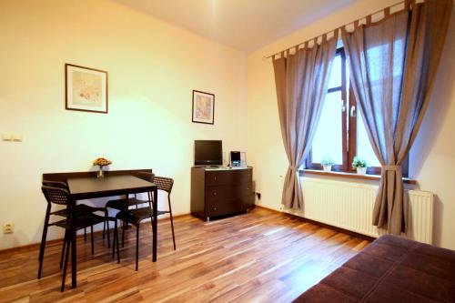 Istumisnurk majutusasutuses Apartament Premium