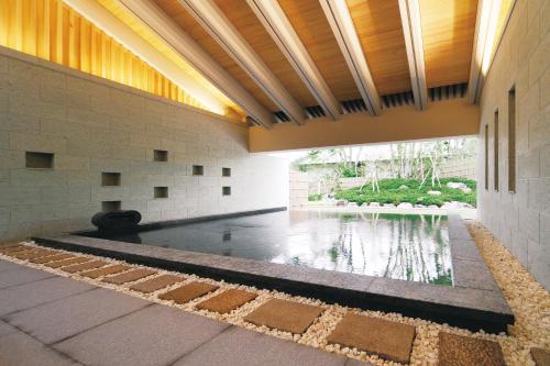 Bazén v ubytovaní Akazawa Geihinkan alebo v jeho blízkosti