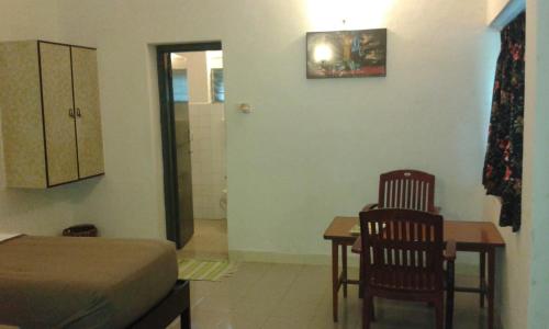 Zona de estar de Hotel Kailas