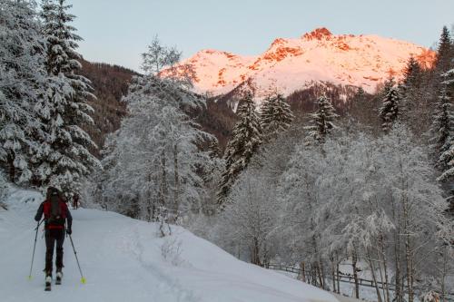 Baita Mas Rabbies im Winter