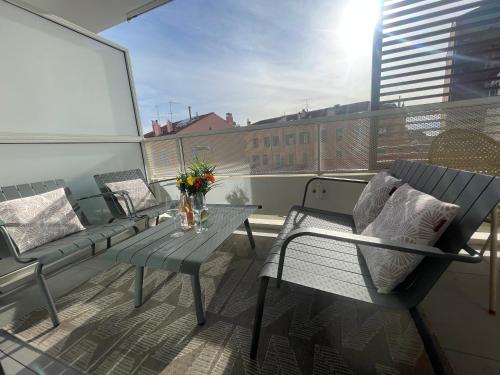 Cannes, appartement avec parking+terrasse, Croisette à pied!