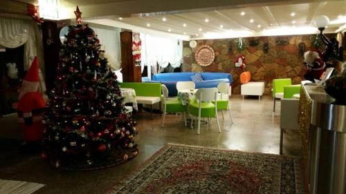 Χώρος καθιστικού στο Hotel Pecci