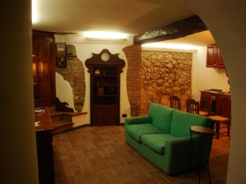Posezení v ubytování Casa Mary di Apricus