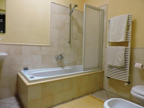Ein Badezimmer in der Unterkunft Villa in Salento
