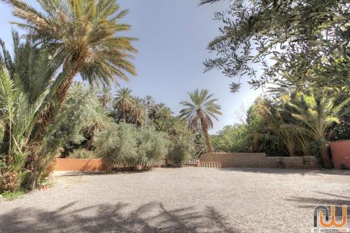 Zahrada ubytování RIAD Camping ATLAS