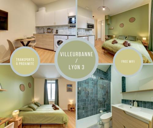 L'Émeraude - une suite élégante aux portes de Lyon