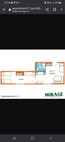 a screenshot of the merge screen in a browser at Residence Mirage in Oga
