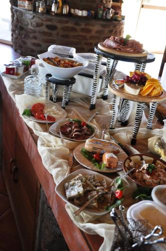 Đồ ăn tại/gần nhà nghỉ nhỏ