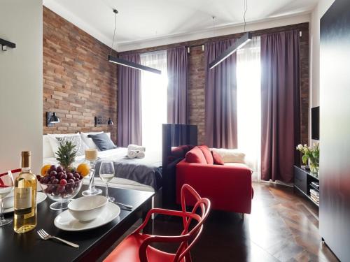 Apartment Studio Fancy Brick 1 by Interhome