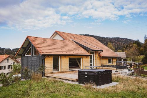 La Flânerie, spacieux loft au calme avec jacuzzi