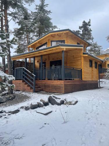 Chalet neuf proche des stations de ski
