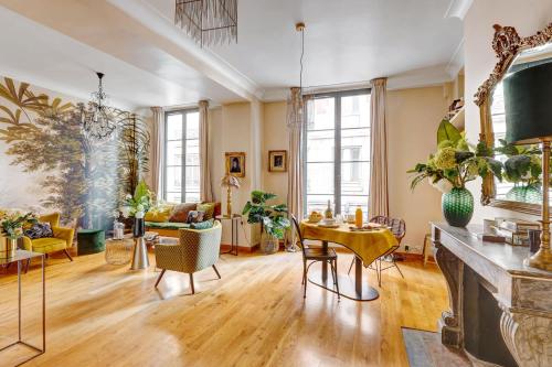 Havre parisien a Saint-Germain avec vue Seine