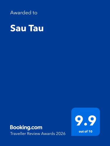 Majutusasutuses Sau Tau olev sertifikaat, autasu, silt või muu dokument