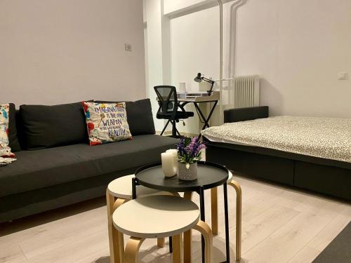 Zona d'estar a Studio Artemis Athens