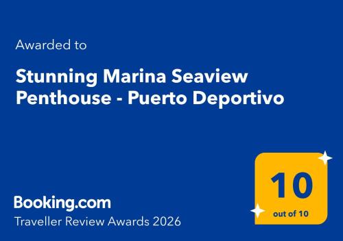 Stunning Marina Seaview Penthouse - Puerto Deportivo