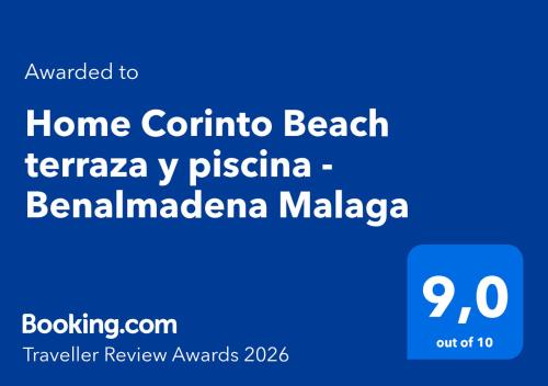 Home Corinto Beach terraza y piscina - Benalmadena Malaga photo 10