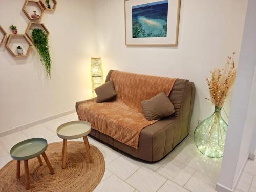 Appartement cosy à quelques minutes de la mer
