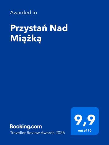 a screenshot of the napkinkin naac mica text messaging app at Przystań Nad Miążką in Sapowice