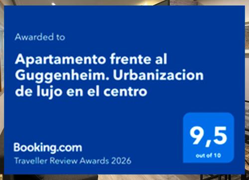 Apartamento frente al Guggenheim. Urbanizacion de lujo en el centro