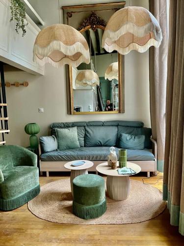 Designer 2 BDR flat 2WC in le Marais