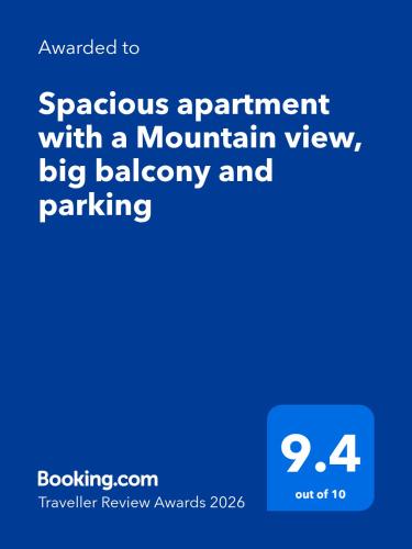 Foto Spacious apartment with a Mountain view, big balcony and parking 3