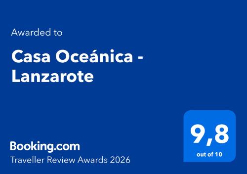 Casa Oceánica - Lanzarote