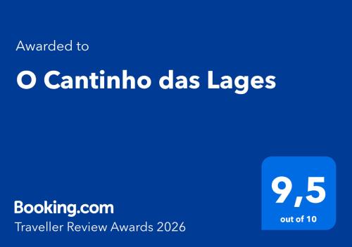 a screenshot of a cell phone with the textouched to o cantina los tags at O Cantinho das Lages in Covas