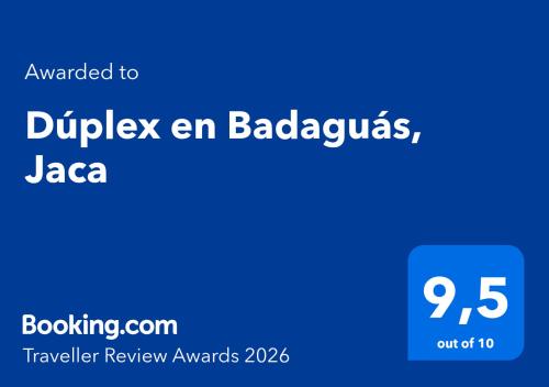 a screenshot of a phone screen with the text applicable to plyx en barcelona at Dúplex en Badaguás, Jaca in Badaguás