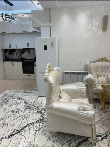 Kuchyň nebo kuchyňský kout v ubytování Luxury