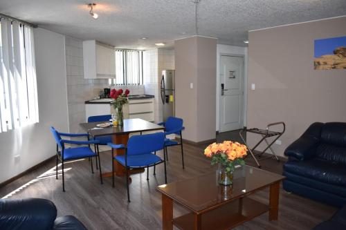 Zona d'estar a Walther Suites