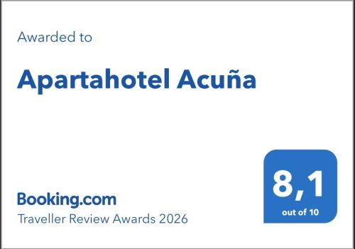 a screenshot of the appediaedia aquaedia logo at Apartahotel Acuña in Moniquirá
