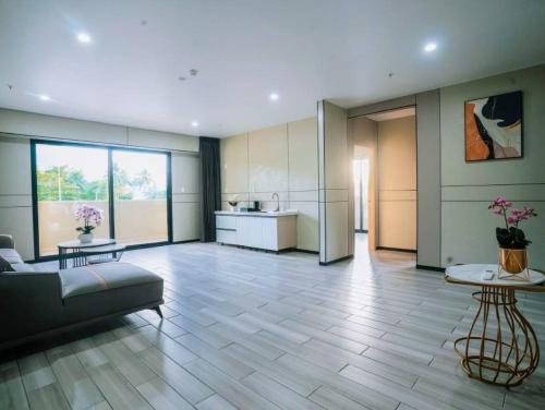 Taufusi Hotel tesisinde mutfak veya mini mutfak