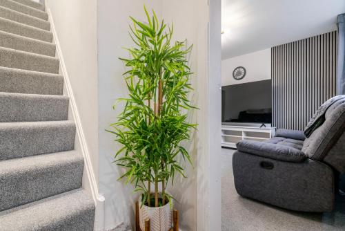Spacious 4 bed Ideal for Business & Long Term Stays, Free Parking photo 11