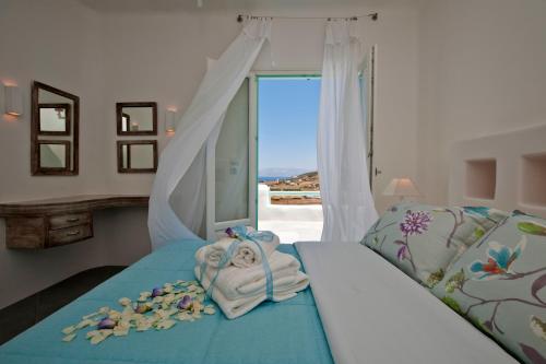 A room at Aegean Queen Villas