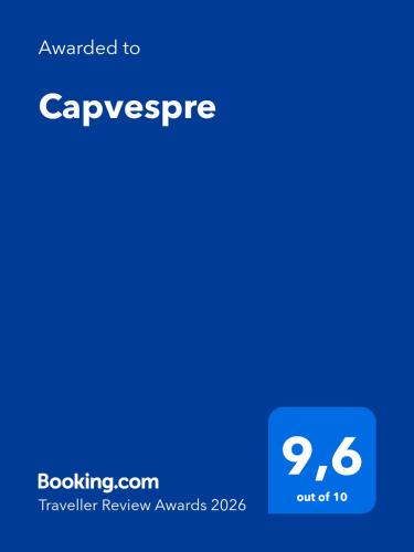 a screenshot of the carver review awards screen at Capvespre in Roses