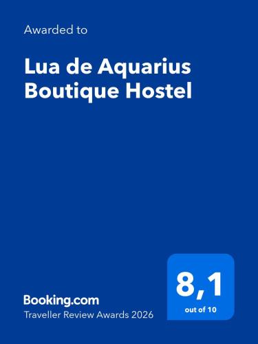 a screenshot of the luigi de aquarius boutique hospital at Lua de Aquarius Boutique Hostel in Tamoios