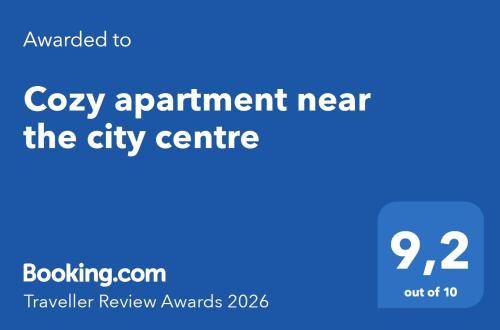 Cozy apartment near the city centre