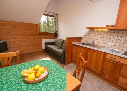 Ett kök eller pentry på Lechnerhof