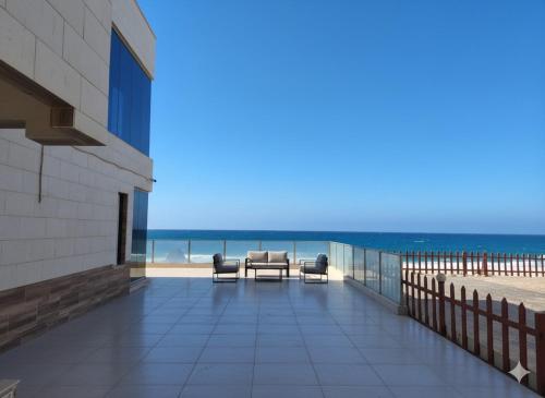 villa on the sea quiet place