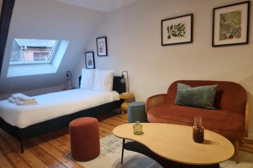 Le Bois Bleu 3rd Floor Elegance & Comfort in the Heart of Honfleur
