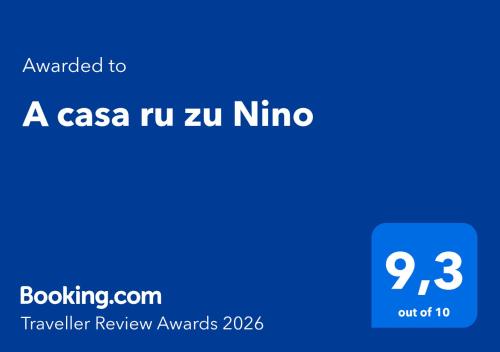a screenshot of a casa io zu minivan at A casa ru zu Nino in Capaci