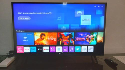 Mutu villa TV 또는 엔터테인먼트 센터